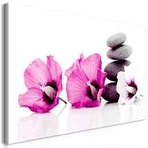 Tiptophomedecor Stretched Canvas Zen Art - Calm Mallow Pink - Stretched &amp; Framed - £91.11 GBP