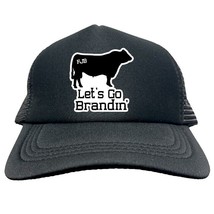 LET&#39;S GO BRANDIN&#39; BIDEN FUNNY Trucker Hat Cap Foam Baseball Logo Mesh HF... - $19.99