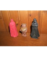 1983 LFL Star Wars Wichet Ewok; Darth Vader; Emperiors Guard Erasers Hon... - £7.00 GBP