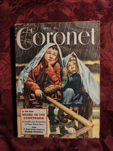 Coronet April 1947 Milton Caniff Steve Canyon Norman Rockwell William Ludwig - £7.09 GBP