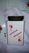 Vintage Brown &amp; Bigelow Vargo&#39;s Shield Playing Cards Germ Proof Redi Slip Centaur - £19.14 GBP