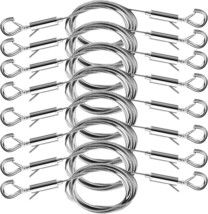 8PCS Adjustable Picture Hanging Wire Kit,Frame,Mirror 7x 4.7 x1.2inch, 2... - £23.34 GBP