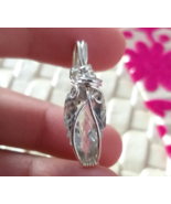 Natural Green Amethyst Hand Carved Dainty Pen... - $1,854.62 MXN