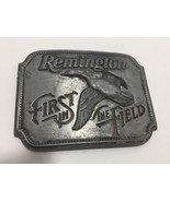 VINTAGE 1980 **REMINGTON FIRST IN THE FIELD** CANADA GOOSE BELT BUCKLE N... - $25.91 CAD