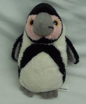 Adventure Planet Soft Humboldt Penguin W/ Pink Face 5&quot; Plush Stuffed Animal Toy - £13.06 GBP