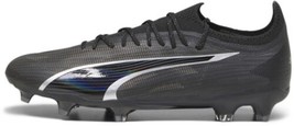 Puma - Mens Ultra Ultimate Fg/Ag Shoes, Color Puma Black/Asphalt, Size: ... - $129.97