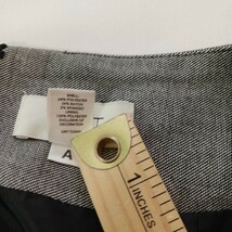 Ann Taylor LOFT Women's Back Zipper & Slit Pull On Gray Skirt Size 10 Waist 34" image 4