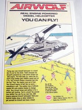 1988 Color Ad Cox Hobbies Engine Powered Helicopter - $7.99