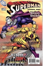Superman Comic Book 2nd Series #221 Dc Comics 2005 Very FINE/NEAR Mint Unread - $3.99