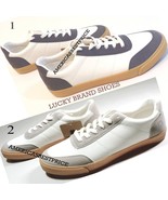 LUCKY BRAND SHOES SNEAKERS NEW W/BOX SZ 11 WHITE-GREISH NAVY, WHITE-CEME... - $973.90 MXN
