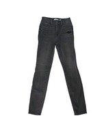 Woman&#39;s Good American Good Leg Jeans Sz 2/26 Black/Gray Wash Distressed ... - €30,64 EUR
