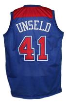 Wes Unseld #41 Baltimore Washington Retro Basketball Jersey New Blue Any Size image 2