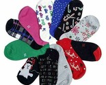 HUE Women&#39;s Days of Christmas No Show Liner Sock Gift Box, 12 Pairs Asso... - $19.00