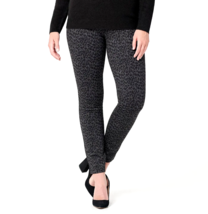 Nydj Ponte Leggings- Grey Cheetah, Regular 8 - £23.67 GBP