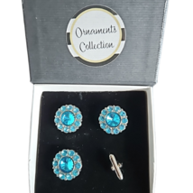 Blanket Pin Number Holder Horse Show Number Set Teal Rondelle image 2