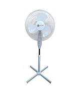 Iconnek - Three Speed Pedestal Fan, Adjustable Swing and Tilt, 16 &#39;&#39;, White - £30.88 GBP