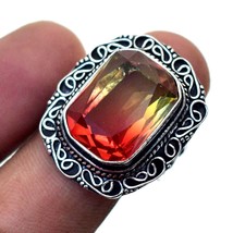 Multi Tourmaline Vintage Style Handmade Ethnic Gifted Ring Jewelry 8.50&quot; SA 1879 - £5.18 GBP