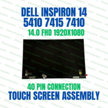 Dell Inspiron 7415 2-in-1 FHD Hinge Up LCD Touch Screen Assembly 8WP3T 08WP3T - $300.00