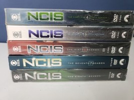 NCIS Lot of 5 DVD Seasons 4-7 4 5 6 7 Complete Mark Harmon Naval - 4 are NEW - $25.73