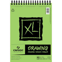 XL Series Drawing Paper Pad, Top Wire Binding, (70Lb/114G), 60 Sheet, 9&quot;... - $30.76