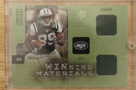 2009 SPx Winning Materials Dual Green 83/149 Jerricho Cotchery W-CO Football NFL - $9.89