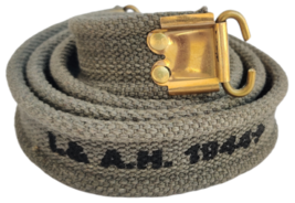 WW2 British Canvas Lee Enfield Rifle Sling OD Green Color - $19.39