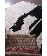 Moroccan White Berber Rug in boho design carpets with nice quality weaving ?? - $540.00