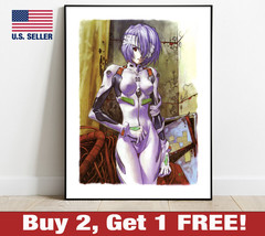 Neon Genesis Evangelion Rei Ayanami 18&quot; x 24&quot; Anime Poster Print Sadamoto 5 - £10.61 GBP