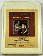 The Kendalls - Heaven&#39;s Just A Sin Away - 8 Track Tape 1976 Ovation Records - £4.67 GBP