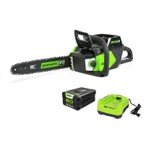 Greenworks Pro 80V 16-Inch Brushless Cordless Chainsaw, 2.0Ah Battery and Charge - £317.51 GBP