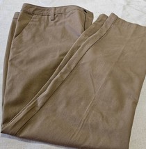 MAGELLAN Outdoors Pants 38x30 Mens Khaki Sportman Cotton Blend Flat Fron... - $11.30