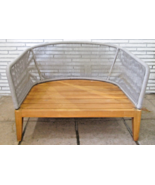 Harbour Outdoor Avalon Lounge Chair Natural Teak and Olefin Rope - $1,219.78 CAD