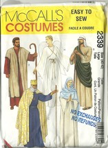 McCall&#39;s Sewing Pattern 2339 Misses Mens Christmas Halloween Costume Sz 40 42 UC - £5.58 GBP