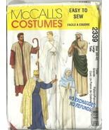 McCall&#39;s Sewing Pattern 2339 Misses Mens Christmas Halloween Costume Sz ... - £5.58 GBP