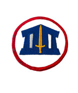 US Army Reserve Officers Training Corps ROTC Vintage Embroidered Patch - $178.59 MXN
