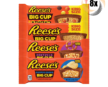 8x Packs Reese&#39;s Variety King Size Big Cups | 2 Cups Each | 2.8oz | Mix ... - £27.86 GBP