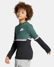 Nike Sportswear Advance 15 Crewneck T-Shirt - Fir Juniors,  Green, Size XL - $24.75