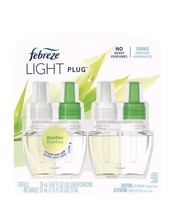 Febreze Light Plug Scented Oil Refill, Bamboo, Pack of 2 - £15.91 GBP