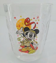 Walt Disney World Commerative 2000 Mickey Mouse Wizard Epcot Center Square Glass - $20.94