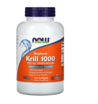 NOW Foods, Neptune Krill 1000, 1,000 mg, 120 Softgels - £63.38 GBP