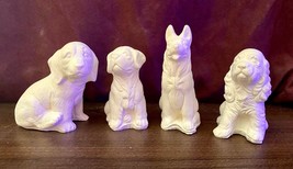 Latex Moulds To Make This Set Of 4 Dogs. - $27.45