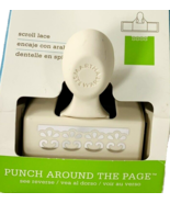 Martha Stewart SCROLL LACE Edge Punch Around The Page Paper Crafts Hard ... - £23.38 GBP