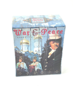 New Sealed War and Peace Leo Tolstoy BBC Anthony Hopkins VHS Box Set  - ... - $34.64