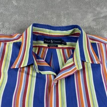 Polo Ralph Lauren Mens 100% Cotton Button Up Classic Fit Shirt Size 17 1/2 XL - £14.96 GBP