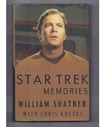 Star Trek Memories by William Shatner Hardcover book - $10.08