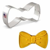 Bow Tie Father&#39;s Day Cookie Cutter | Made in USA | Ann Clark Cookie Cutters - £3.93 GBP