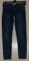 EXCELLENT WOMENS Aeropostale FIVE POCKET &quot;LOLA&quot; PRINTED DENIM JEGGING  S... - $25.20