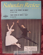 Saturday Review May 25 1968 Bolshoi Ballet Charles Frankel George Perle - £6.92 GBP