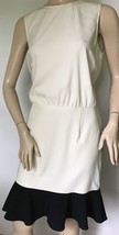 NEW MOSCHINO Cheap and Chic Ivory/Black Sleeveless Dress (Size 46/12) - $770.00! - £120.23 GBP