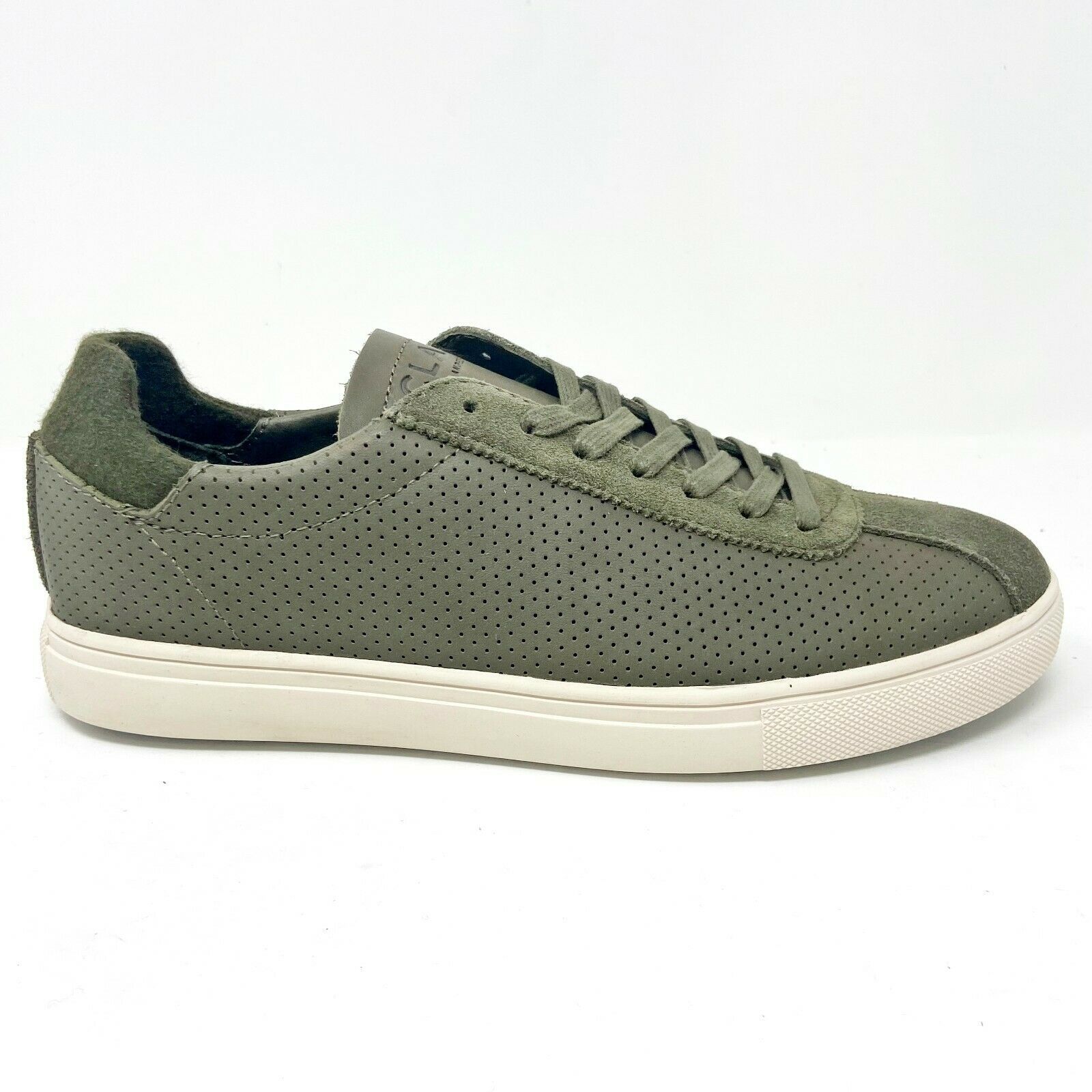 Primary image for Clae Noah Olive Green Leather Mens Casual Sneakers